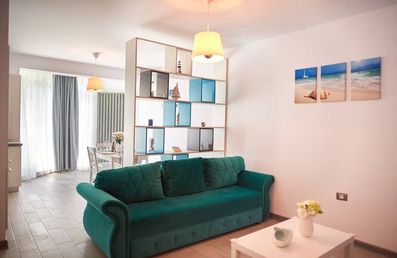 Alquiler de acogedores apartamentos de 2 habitaciones, 55 m², Mamaia, Constanza, Rumanía